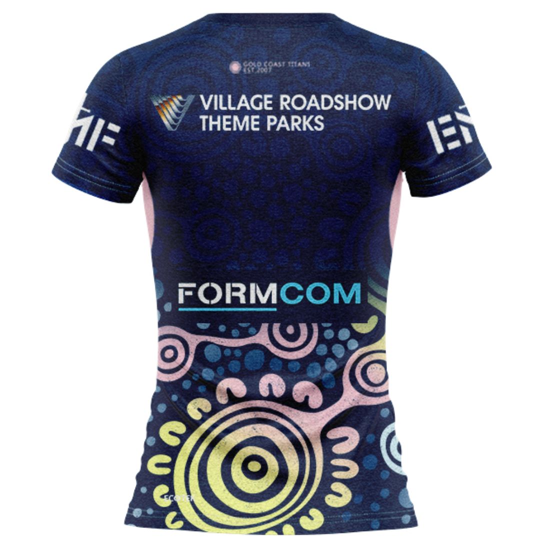 Gold Coast Titans 2026 Women's Indigenous Shirt