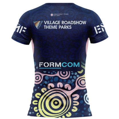 Gold Coast Titans 2026 Women's Indigenous Shirt