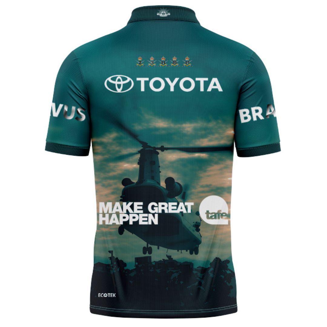North Queensland Cowboys 2026 Defence Polo Shirt