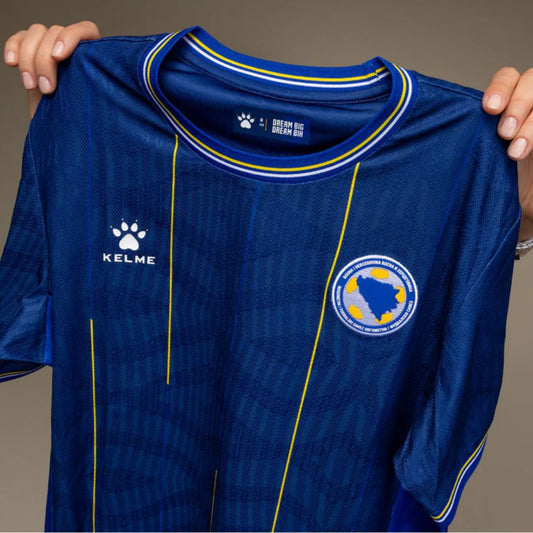 Bosnia and Herzegovina 2026 World Cup of Football Player's Edition Home Jersey Shirt