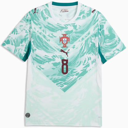 Portugal 2026 B.Fernandes Soccer World Cup of Football Players Edition Away Jersey Shirt