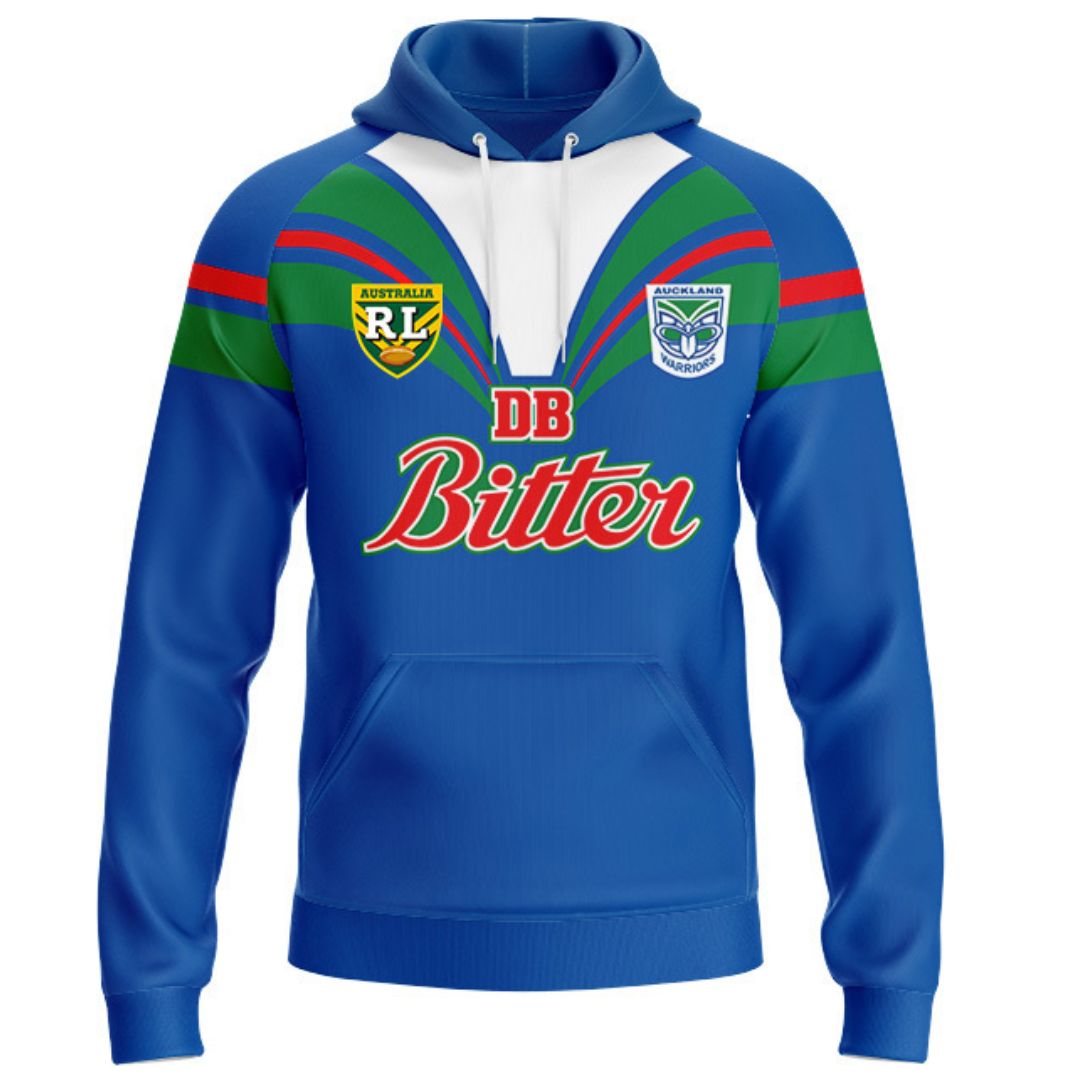 New Zealand Warriors 1995 Retro Hoodie