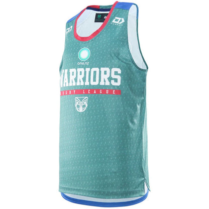 New Zealand Warriors 2026 Green Training Singlet