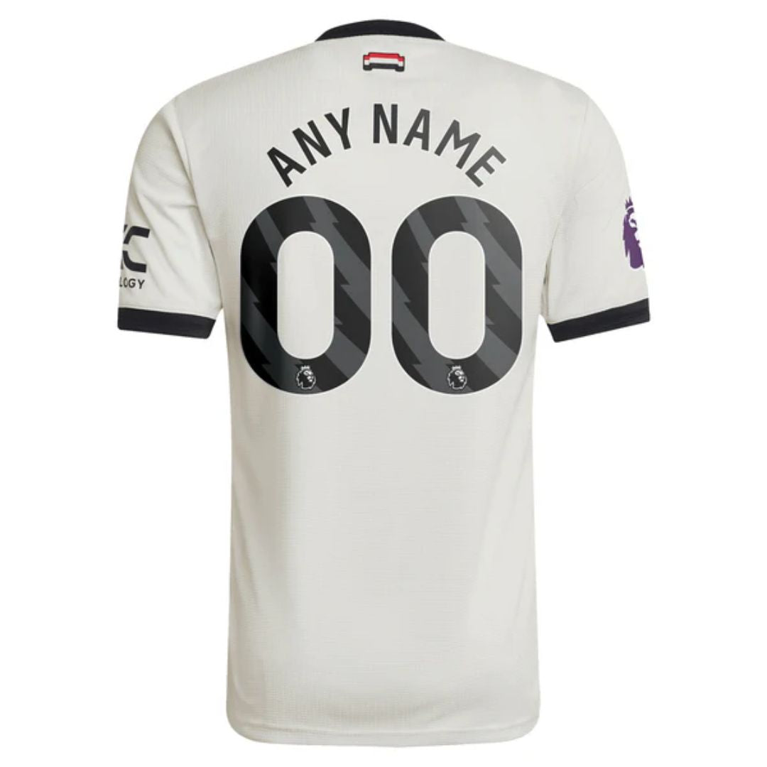 Manchester United 2024/25 Third Jersey Shirt (Add Your Own Name & Number)