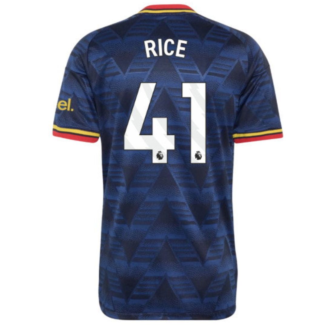 Arsenal Gunners 2026/27 Rice #41 Away Jersey Shirt