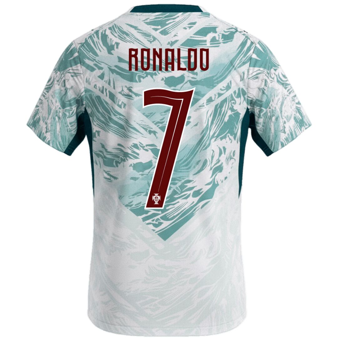 Portugal 2026 Cristiano Ronaldo Soccer World Cup of Football Away Jersey Shirt