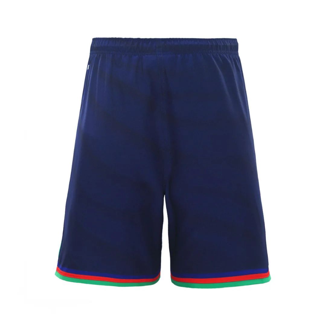 New Zealand Warriors 2025 Navy Blue Long Gym Shorts