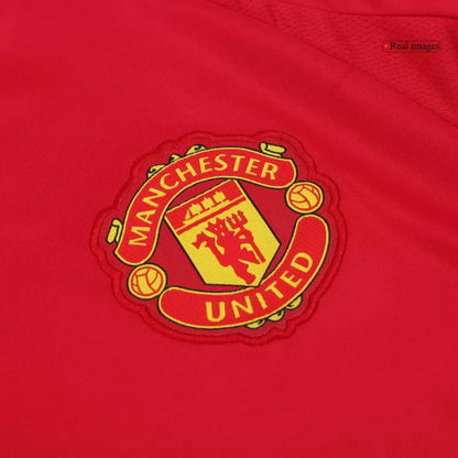 Manchester United 2024/25 Long Sleeve Home Jersey Shirt