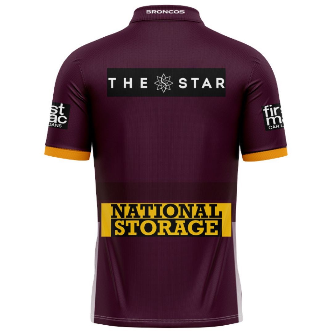 Brisbane Broncos 2026 Home Polo Shirt