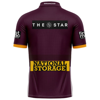 Brisbane Broncos 2026 Home Polo Shirt