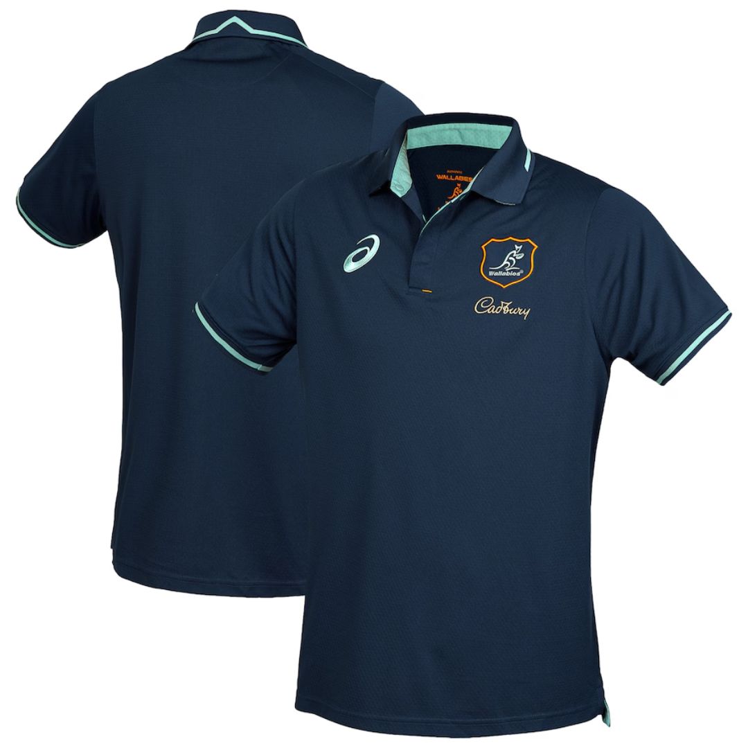 Australia Wallabies 2024 Media Polo Shirt