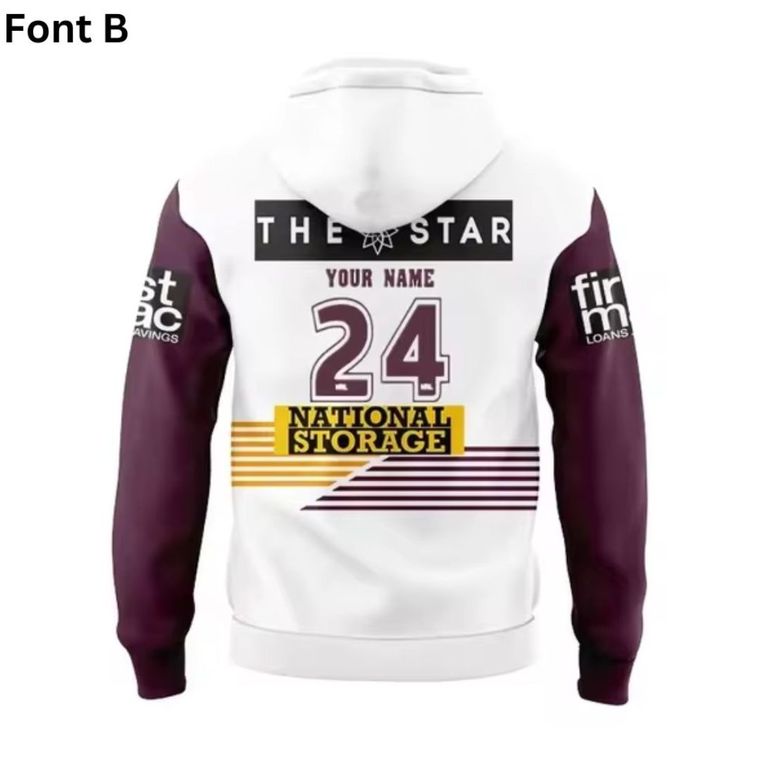 Brisbane Broncos 2024 Away Hoodie