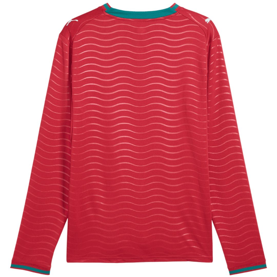 Portugal 2026 Cristiano Ronaldo Soccer World Cup of Football Long Sleeve Home Jersey Shirt