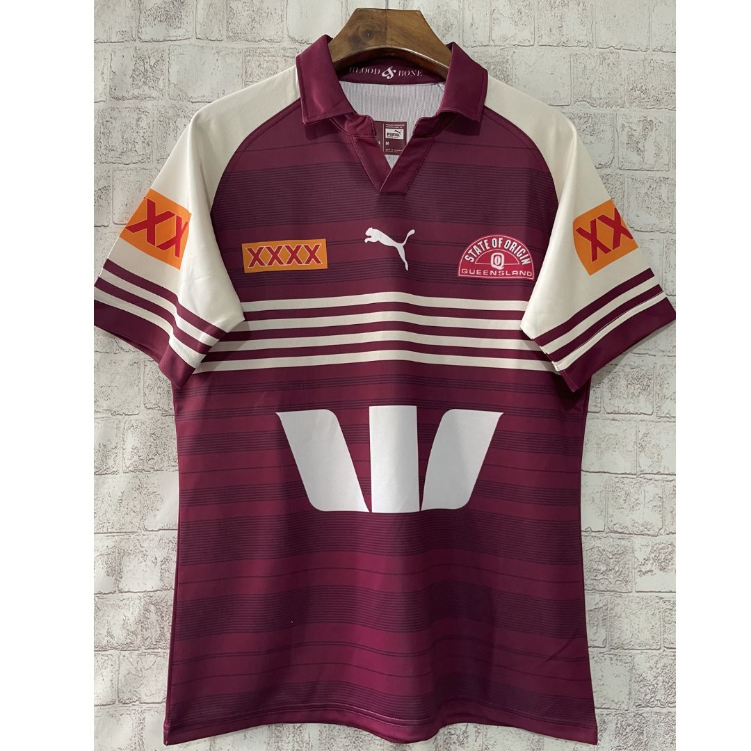 Queensland Maroons 2024 State Of Origin Captains Run Jersey