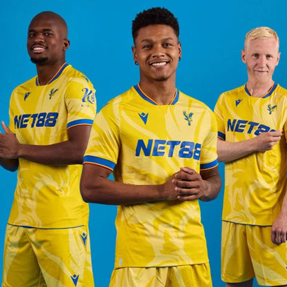 Crystal Palace 2024/25 Away Jersey Shirt Kit (Add Your Own Name & Number)