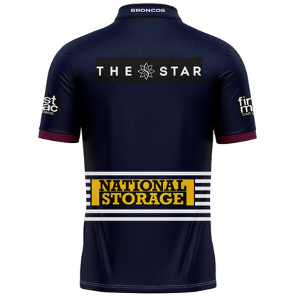 Brisbane Broncos 2026 Away Polo Shirt