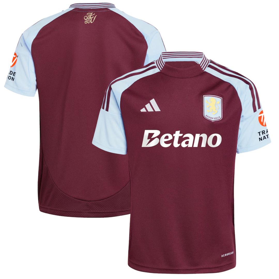 Aston Villa 2024/25 Home Jersey Shirt Player's Edition