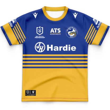 Parramatta Eels 2026 Kids Home Jersey and Shorts Kit