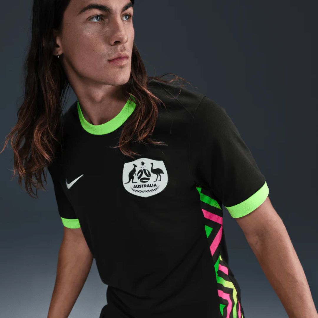 Australian Socceroos 2025/26 Kids Stadium Away Jersey Shirt