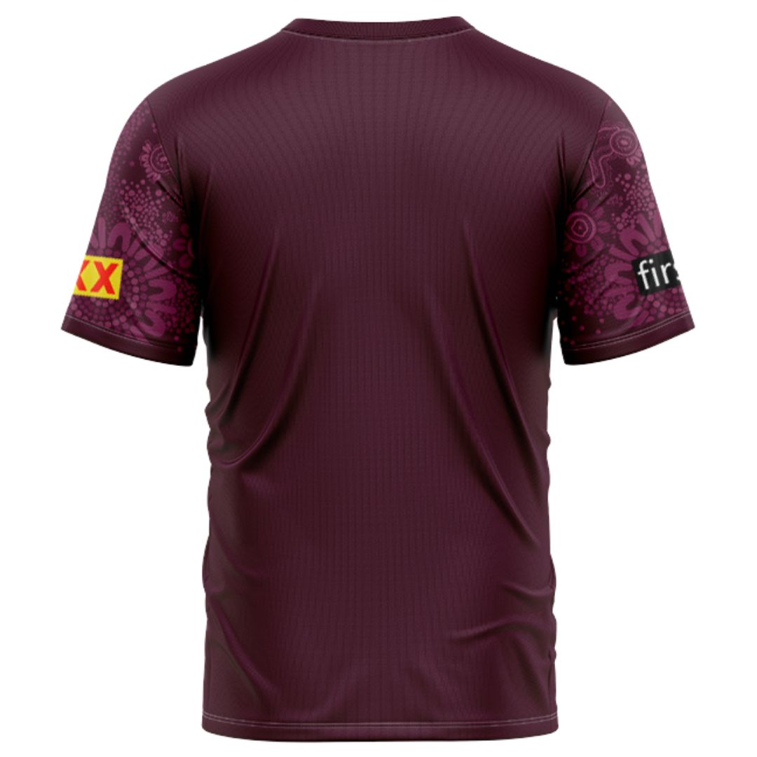 Brisbane Broncos 2026 Players Indigenous Shirt