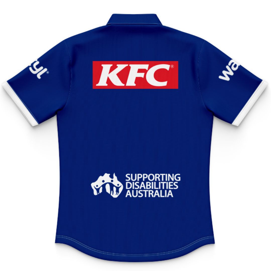 Canterbury Bankstown Bulldogs 2026 Kids Away Polo Shirt