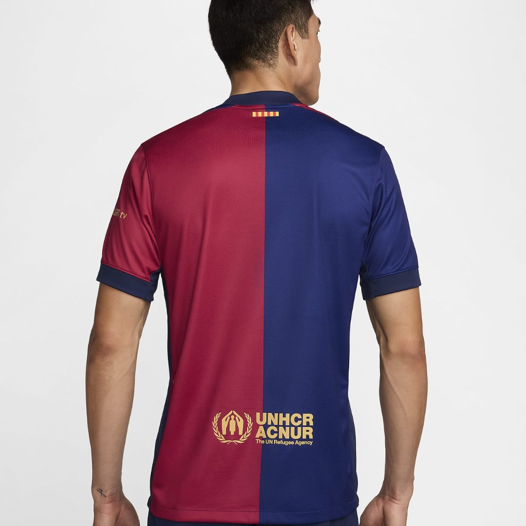 Barcelona 2024/25 125th Anniversary Home Jersey Shirt - (Add Your Own Name & Number)