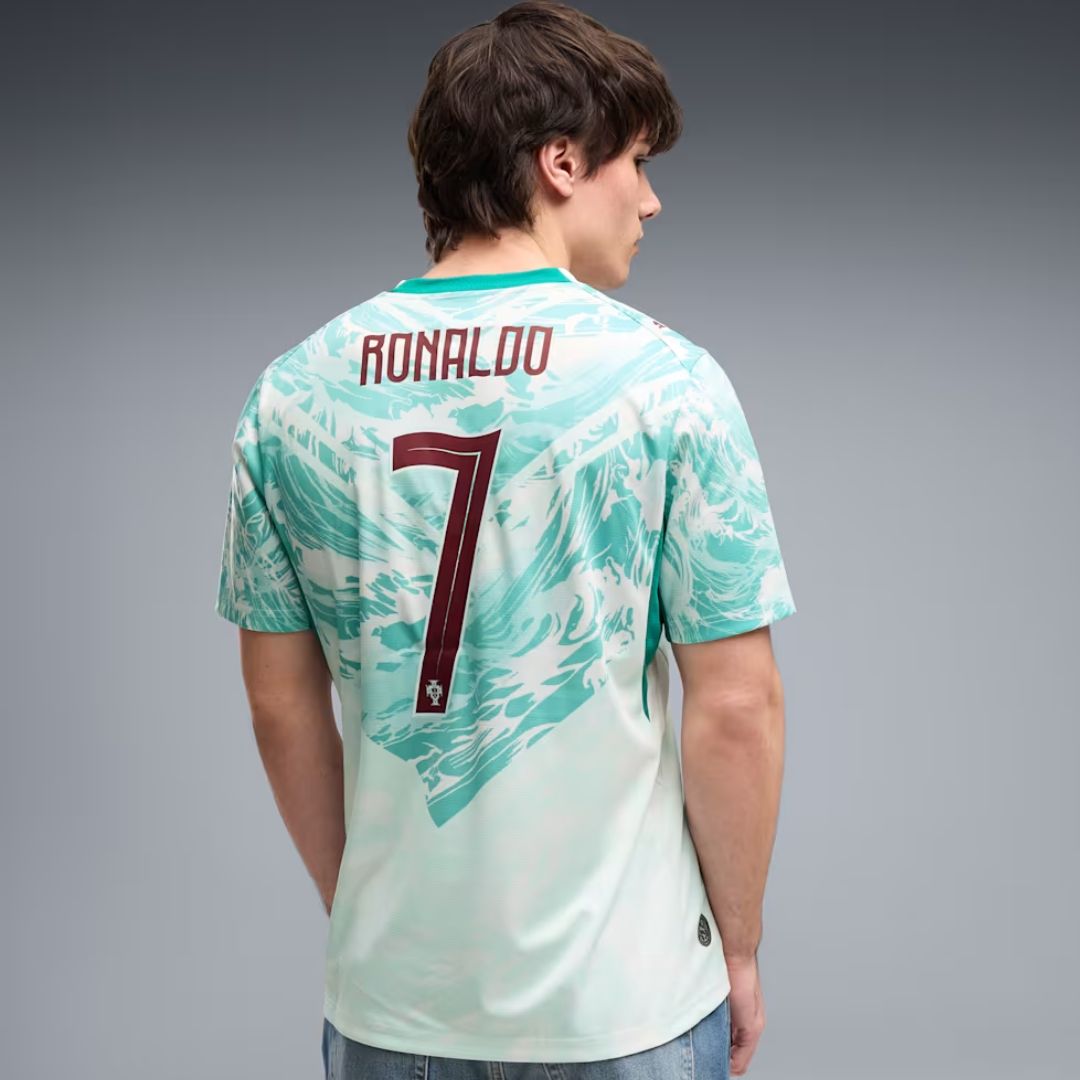 Portugal 2026 Cristiano Ronaldo Soccer World Cup of Football Away Jersey Shirt