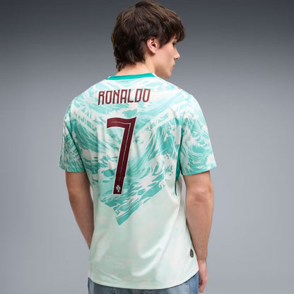 Portugal 2026 Cristiano Ronaldo Soccer World Cup of Football Away Jersey Shirt