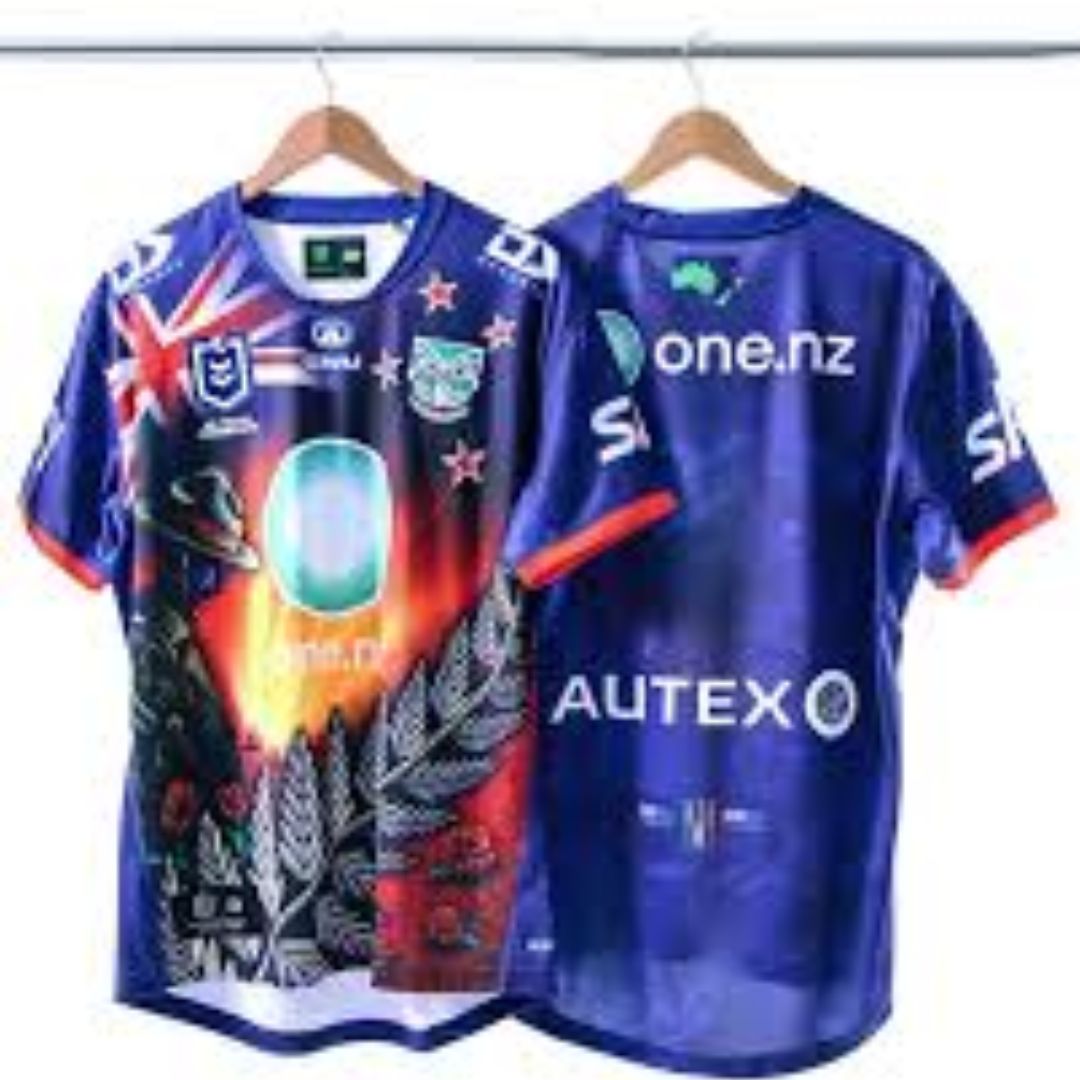 New Zealand Warriors 2024 ANZAC Jersey