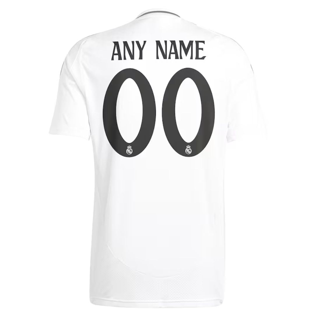Real Madrid 2024/25 Kids Home Jersey Shirt (Add Your Own Name & Number)