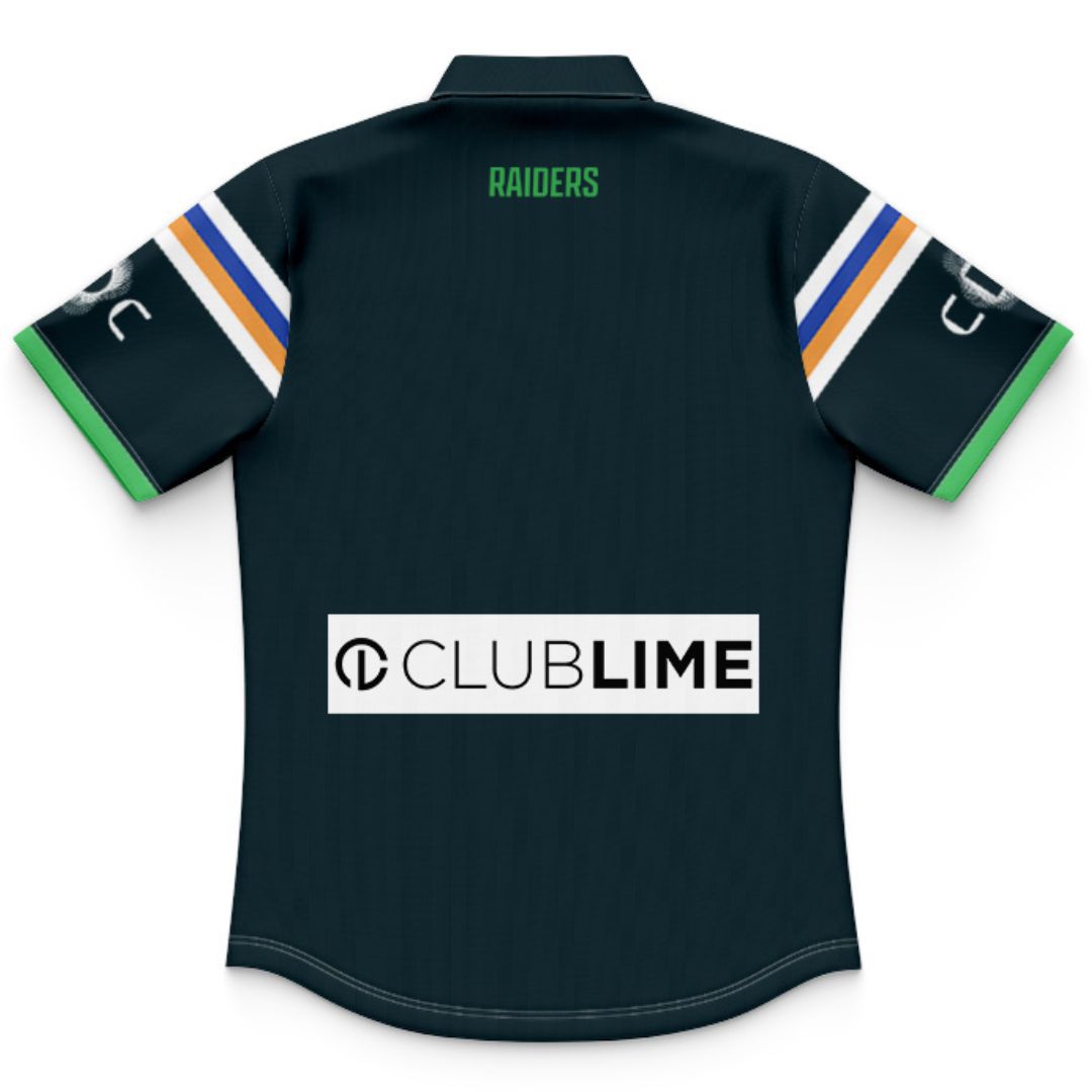 Canberra Raiders 2026 Kids Daintree Training Polo Shirt