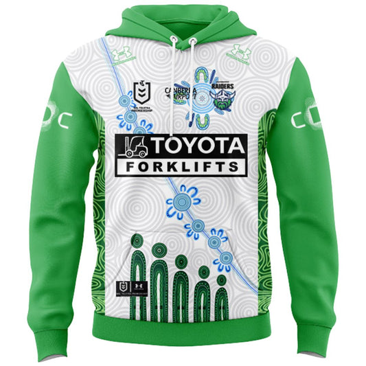 Canberra Raiders 2026 Indigenous Hoodie