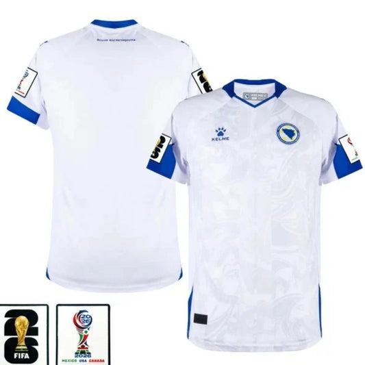 Bosnia and Herzegovina Soccer Football Away Jersey Shirt