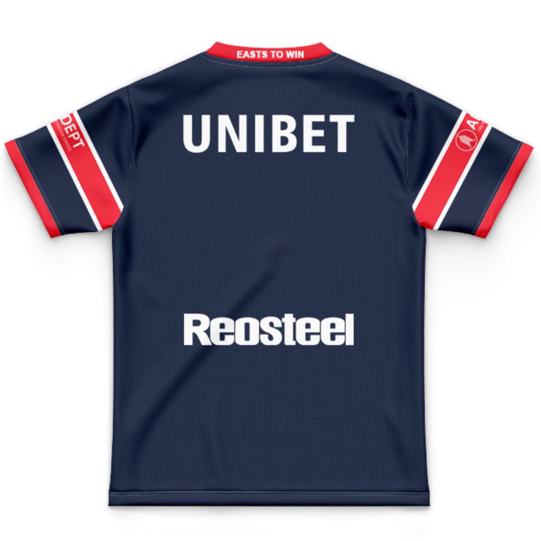 Sydney Roosters 2026 Kids Home Jersey & Shorts Kit