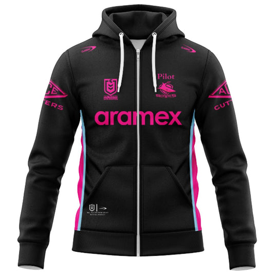 Cronulla Sutherland Sharks 2026 Women In League Hoodie with Zipper
