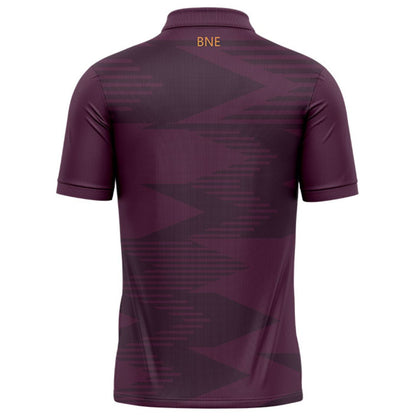 Brisbane Broncos 2024 Run Out Polo Shirt
