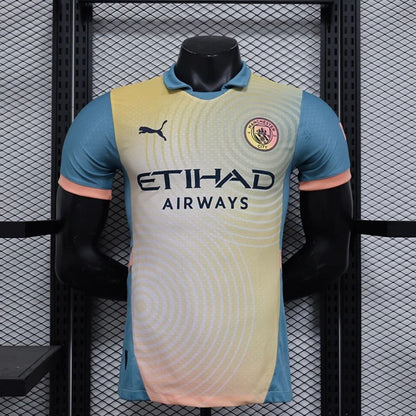Manchester City 2024/25 Fourth Jersey Shirt designed by Noel Gallagher