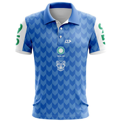 New Zealand Warriors 2026 Captains Run Polo Shirt