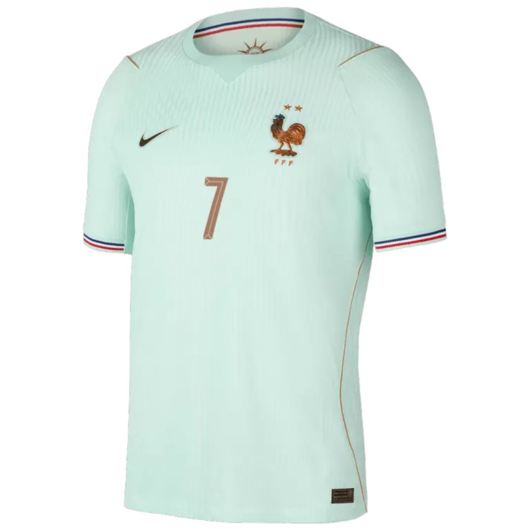 France 2026 World Cup Player's Edition Dembele #7 Away Jersey Shirt