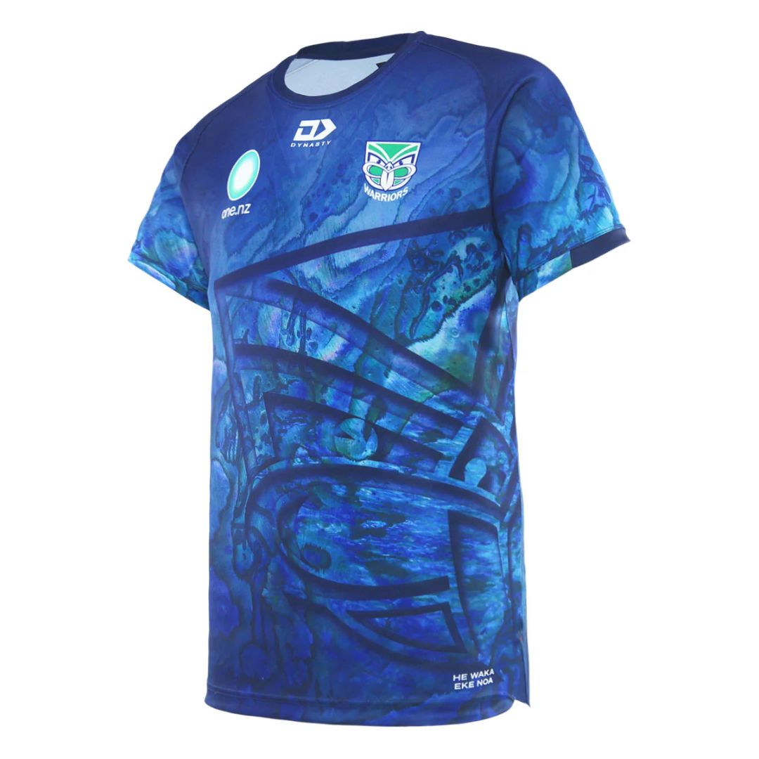 New Zealand Warriors 2025 Warm Up Shirt