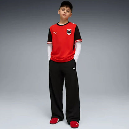 Austria 2026 Kids World Cup Home Jersey Shirt