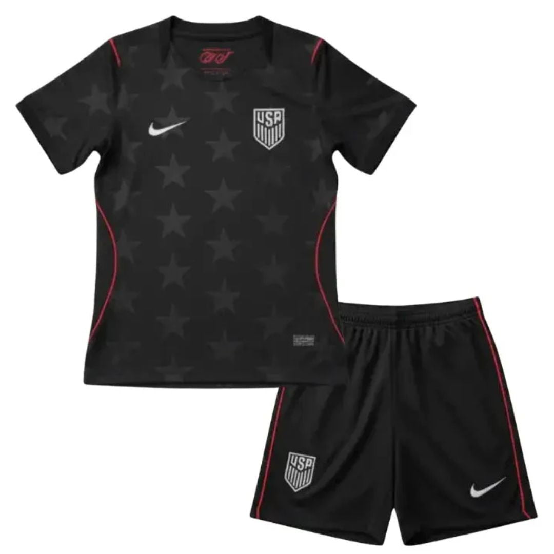United States 2026 World Cup Kids Away Jersey Shirt and Shorts Kit