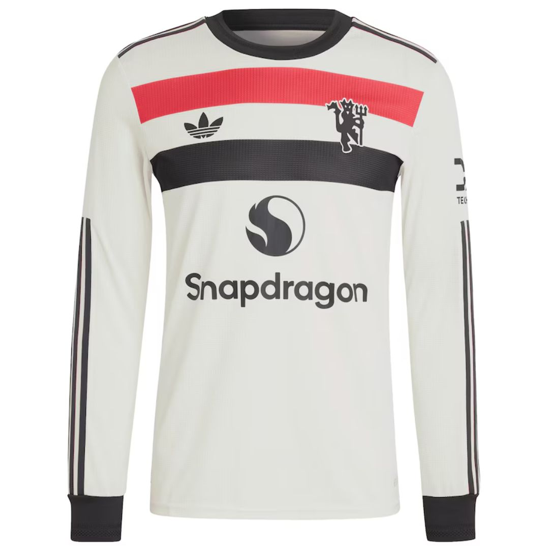 Manchester United 2024/25 Long Sleeve Third Jersey Shirt (Add Your Own Name & Number)