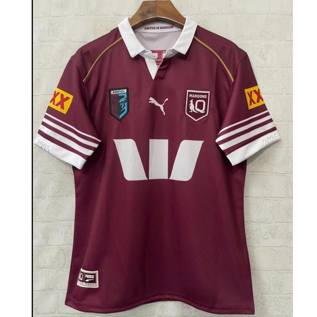 Queensland Maroons 2026 State Of Origin Jersey