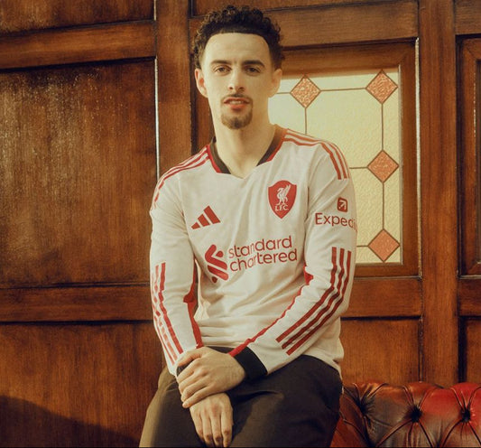 Liverpool 2025/26 Long Sleeve Away Jersey Shirt