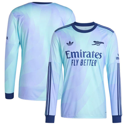 Arsenal Gunners 2024/25 Long Sleeve Third Jersey Shirt