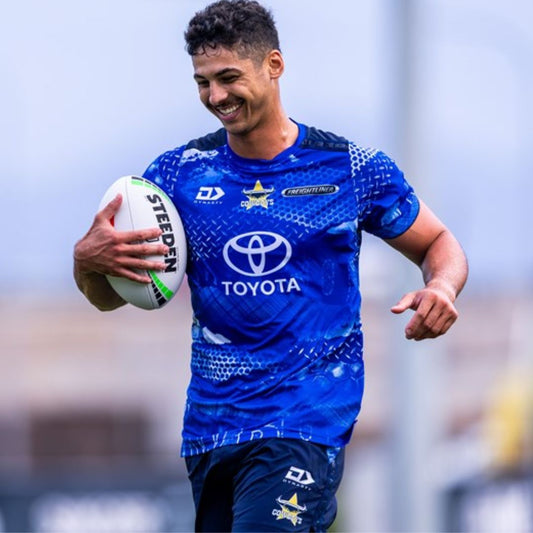 North Queensland Cowboys 2026 Blue Training Shirt