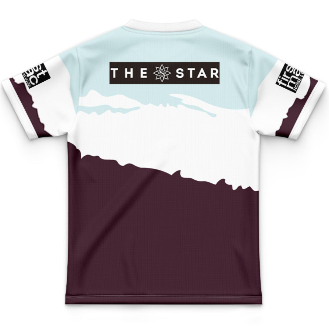 Brisbane Broncos 2024 Kids Captains Run Jersey (Copy)