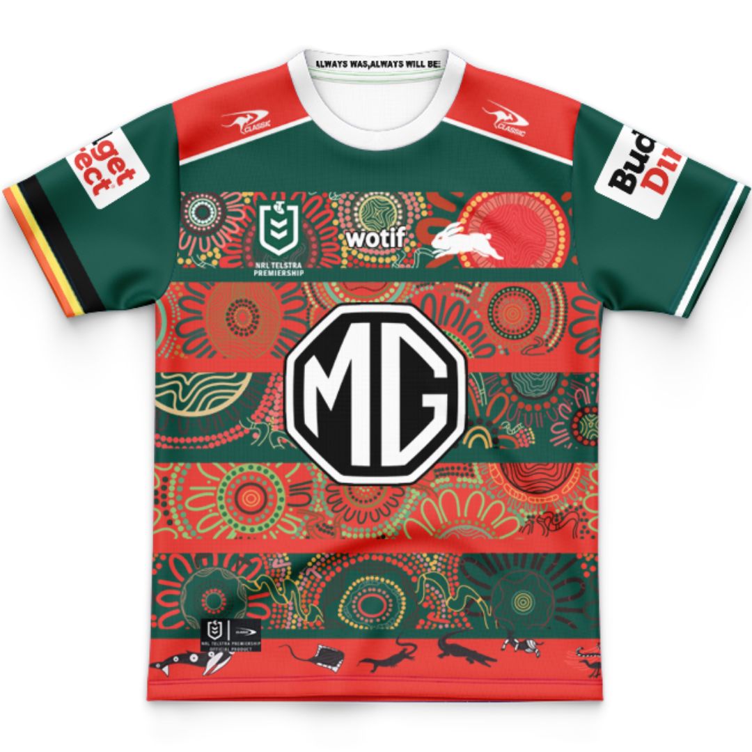 South Sydney Rabbitohs 2026 Kids Indigenous Jersey