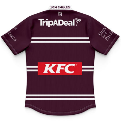 Manly Warringah Sea Eagles 2025 Kids Home Polo Shirt